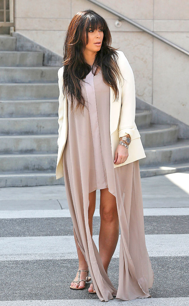 Flowy and Lookin' Fine from Kim Kardashian's 34 Best Looks