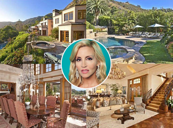 Camille Grammer's Real Housewives of Beverly Hills Mansion Back on the ...