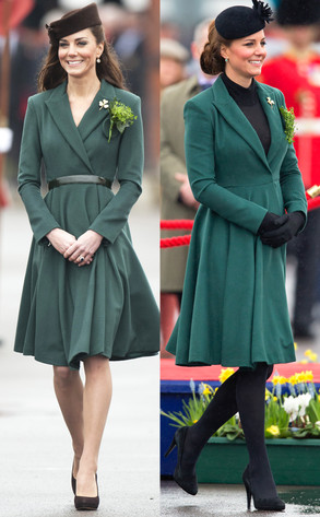 Kate Recycles Her St. Paddy's Day Look | E! News UK