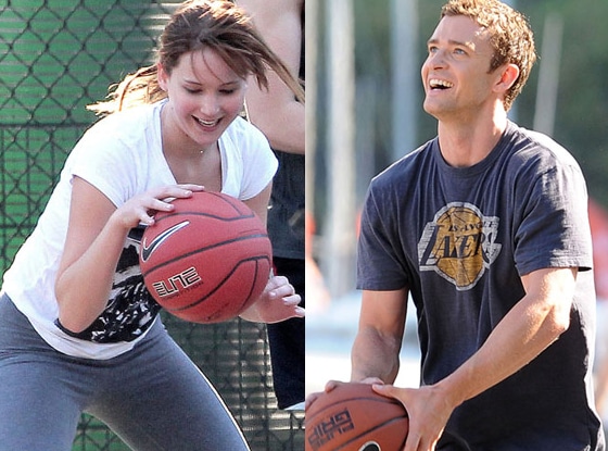 March Madness: See J.Law and Other Stars Play Hoops!