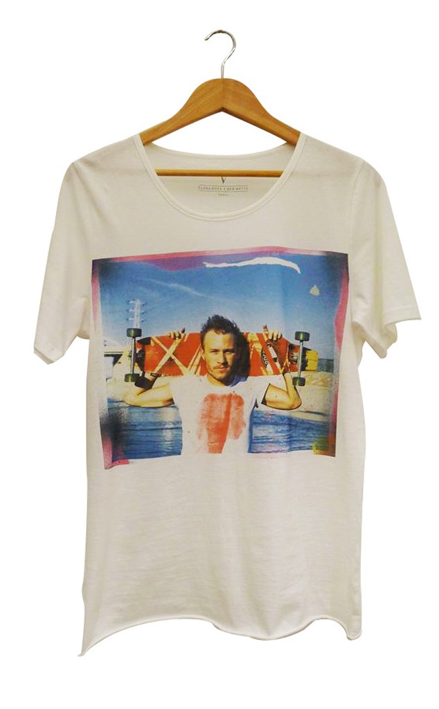 Heath Ledger charity T-shirt
