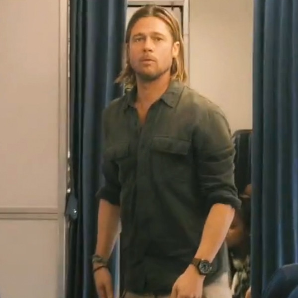 Brad Pitt Shocks Fans at World War Z Screening in Chicago Watch