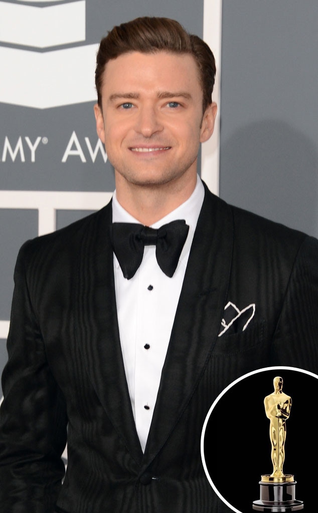 Oscar Statue, Justin Timberlake