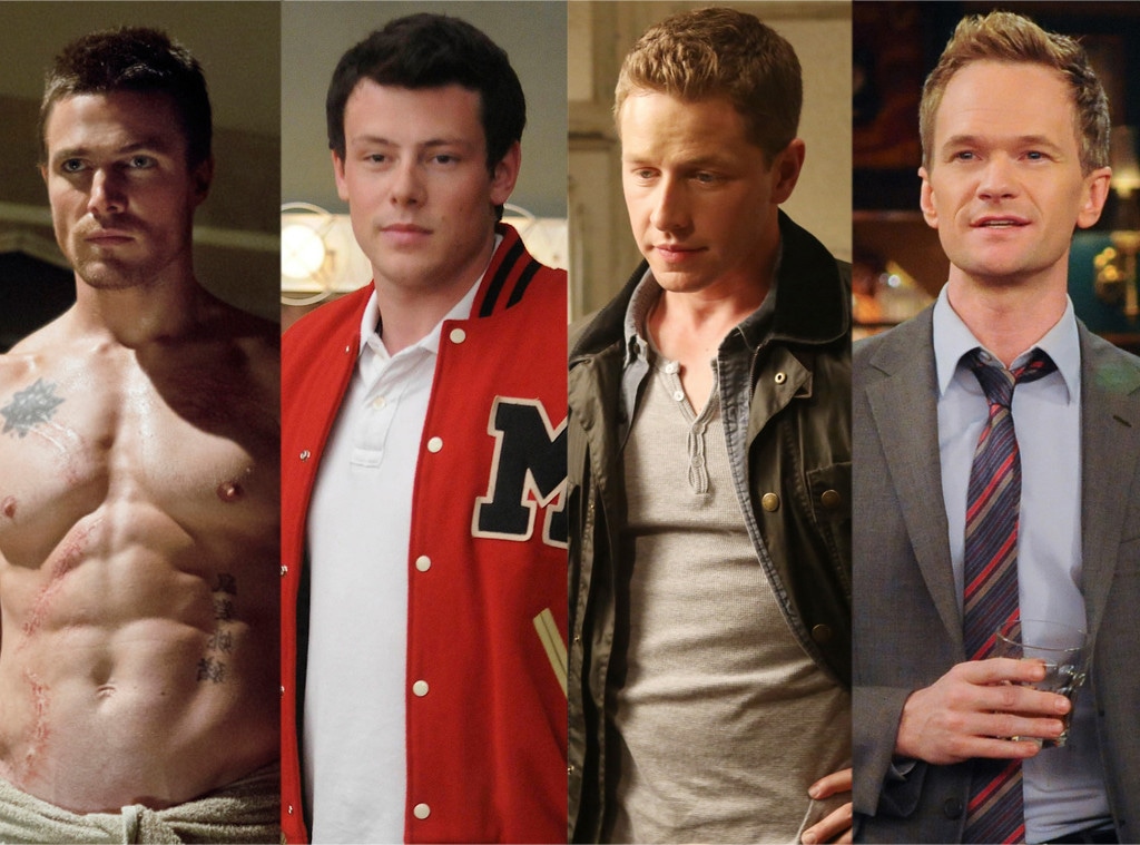 Stephen Amell, Arrow, Cory Monteith, Glee, Josh Dallas, Once Upon a Time, Neil Patrick Harris, How I Met Your Mother