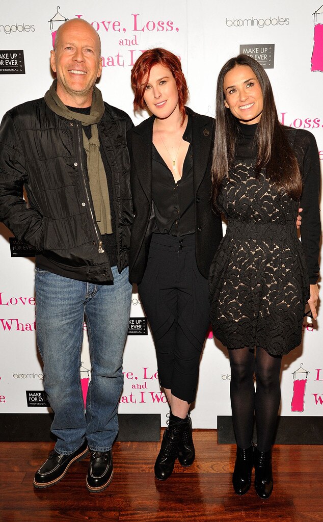 Bruce Willis, Rumer Willis, Demi Moore