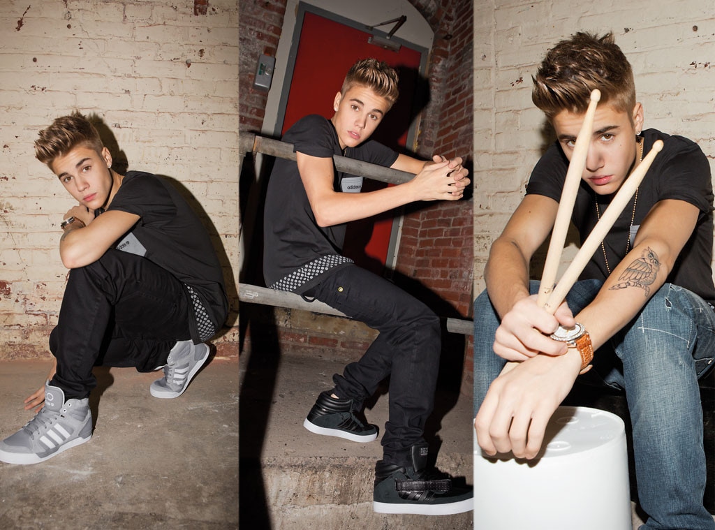 Justin Stars in Adidas NEO's Look - E!