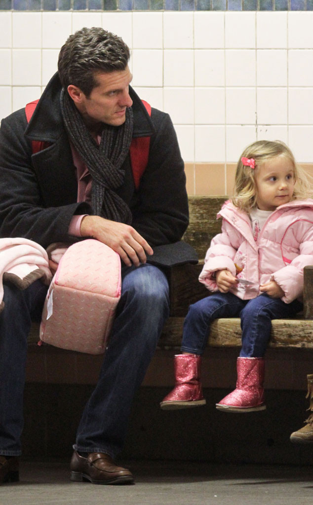 Jason Hoppy and Daughter Bryn Board the Subway for a New ...