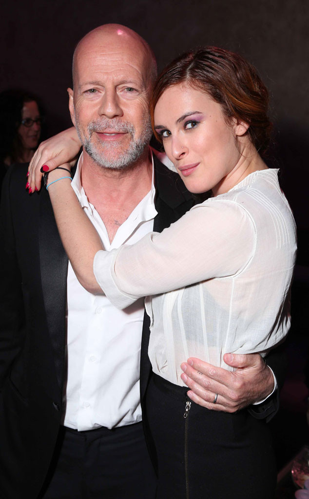 Bruce Willis & Rumer Willis from Movie Premieres: Red Carpets and ...
