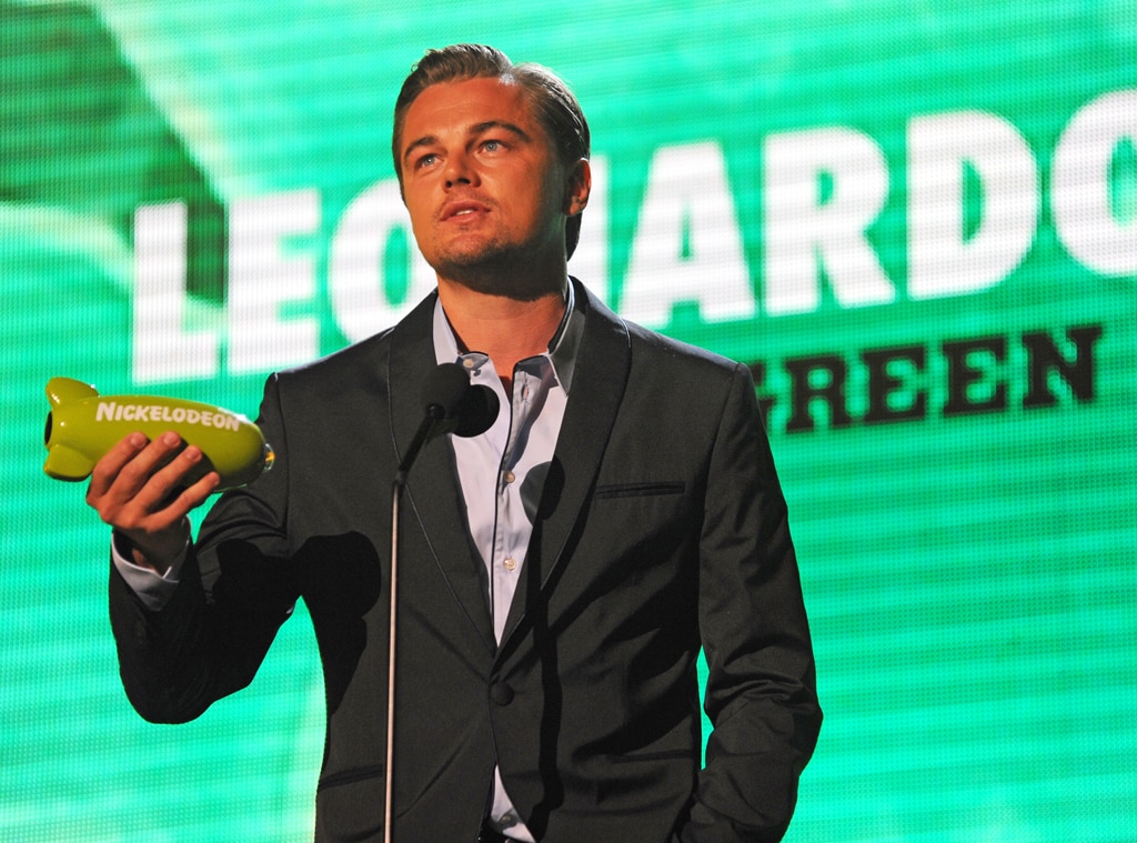 Leonardo DiCaprio from Kids' Choice Awards The Big Help Award Winners