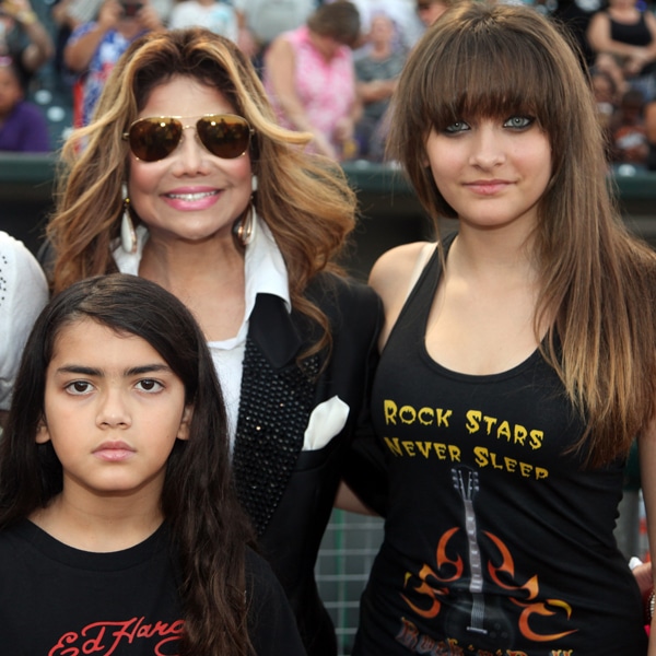 La Toya Jackson, Prince Michael Jackson II, Blanket, Paris Jackson