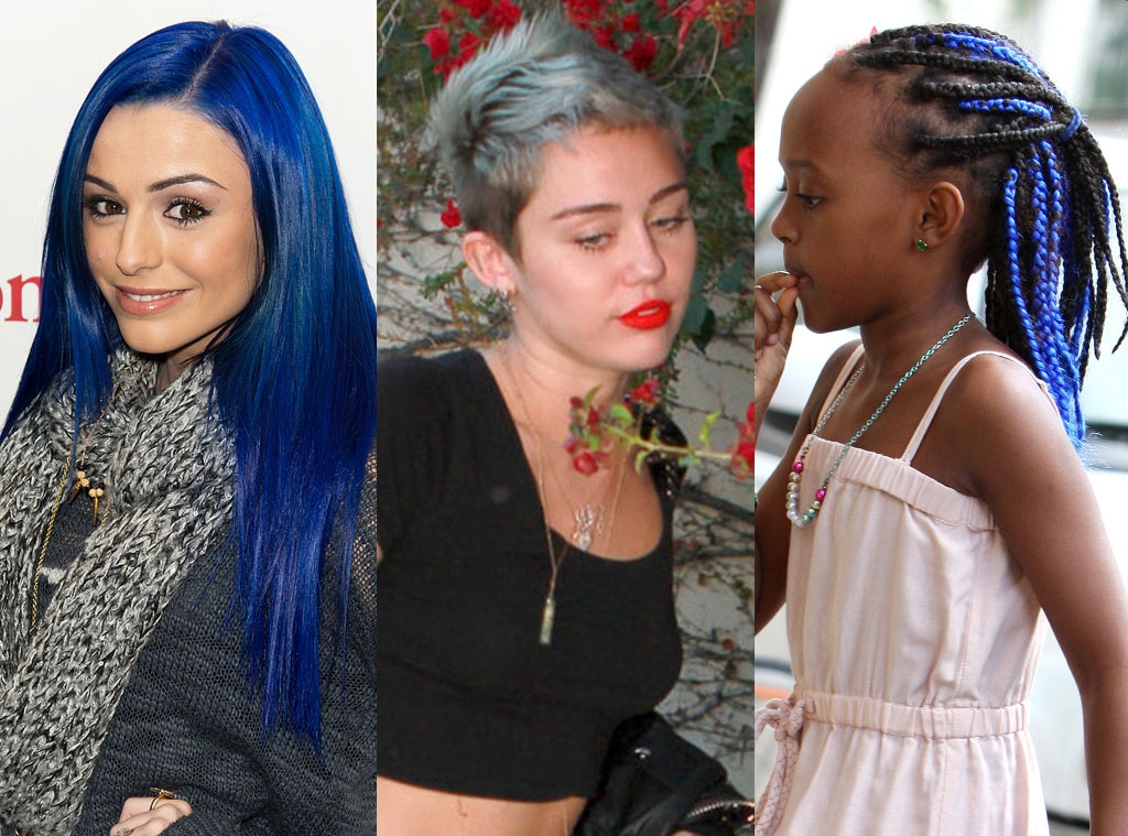 Miley Cyrus, Cher Lloyd, Zahara Jolie-Pitt