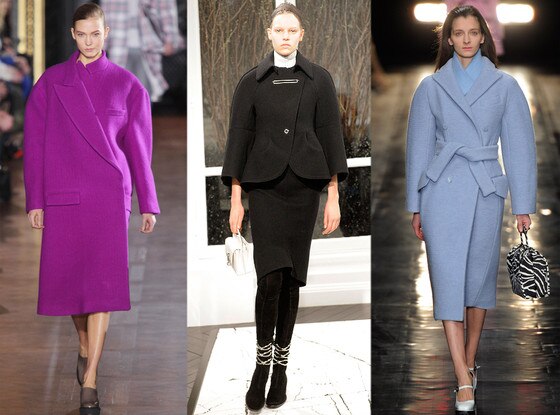 Oversized Coats from Top Fall 2013 Trends From New York, London and ...