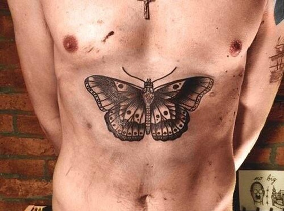 Harry Styles, Butterfly Tattoo
