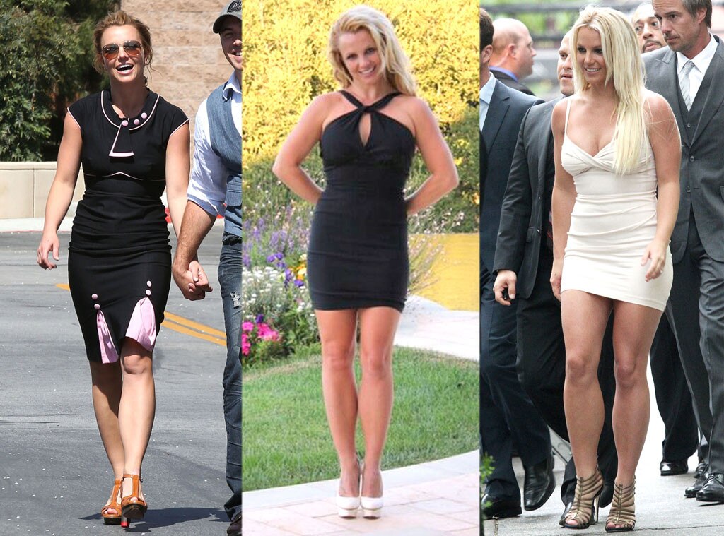 Britney Spears Little Black Dress