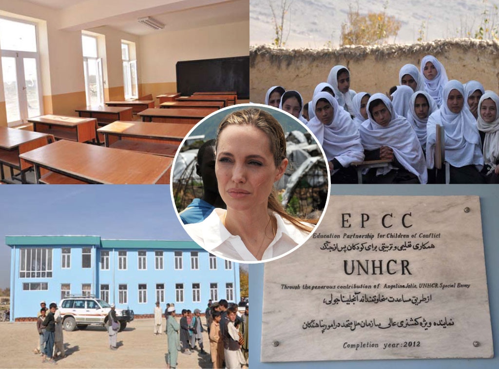 Angelina Jolie, Qalai Gudar Girl's School