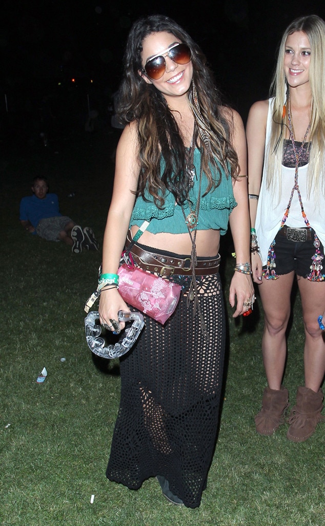 Vanessa Hudgens from Coachella Fashion The Best Celebrity Looks Ever