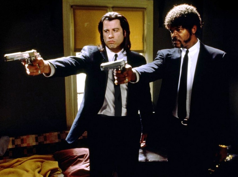 Samuel L. Jackson, John Travolta, Pulp Fiction, Crazy OnScreen Hairdos