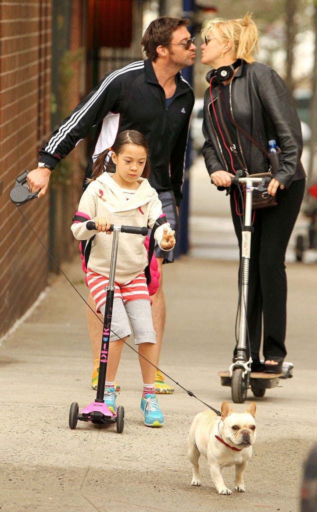 Hugh Jackman, Deborra-Lee Furness, Ava