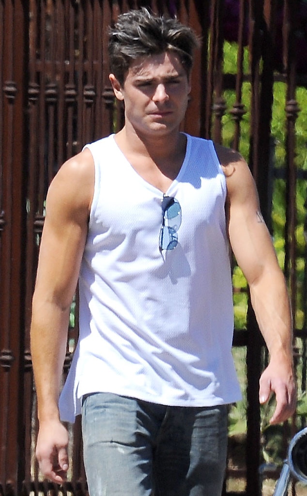 Zac Efron From Bulging Biceps E News