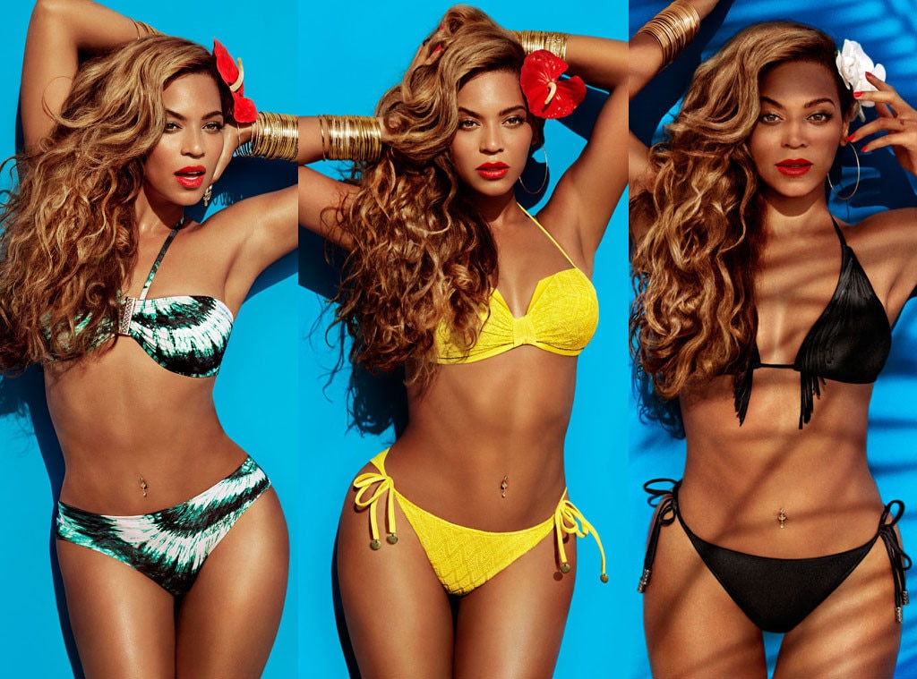 Beyonce в купальнике