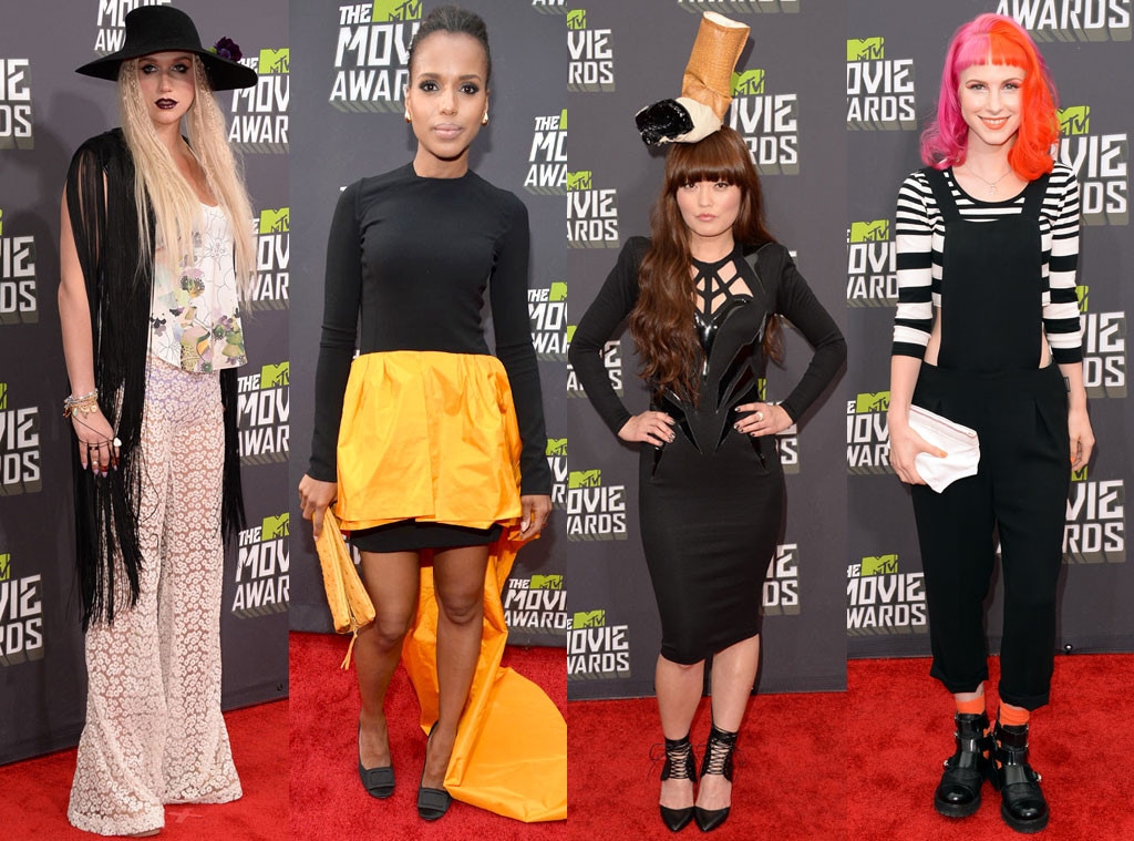 Worst Dressed Split, MTV Movie Awards