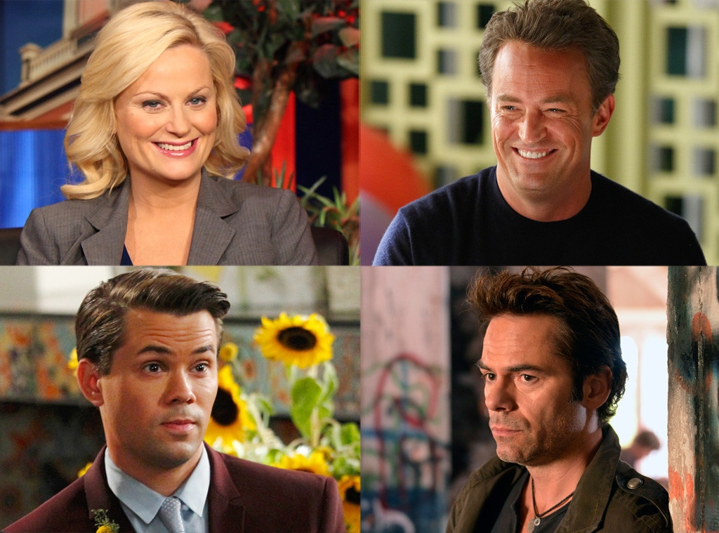 Amy Poehler, Parks and Recreation, Matthew Perry, Go On, Billy Burke, Revolution, Andrew Rannells, The New Normal