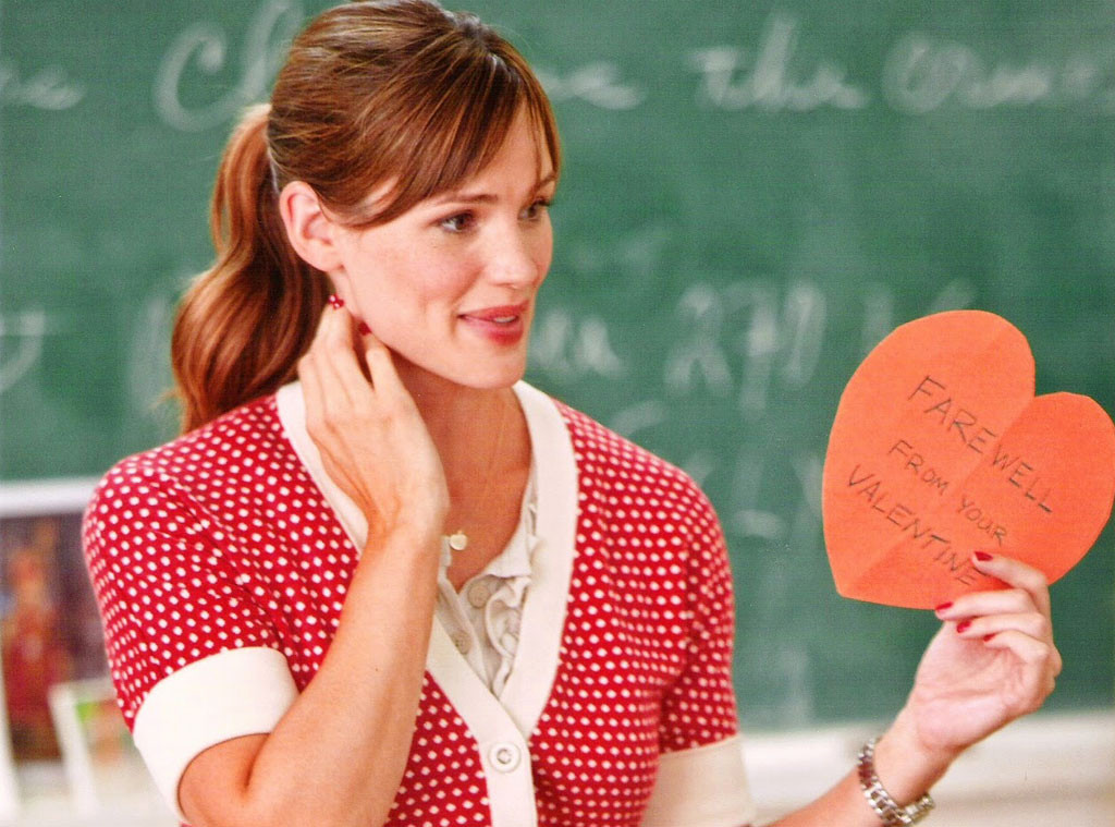 Jennifer Garner, Valentines Day, Onscreen Teacher