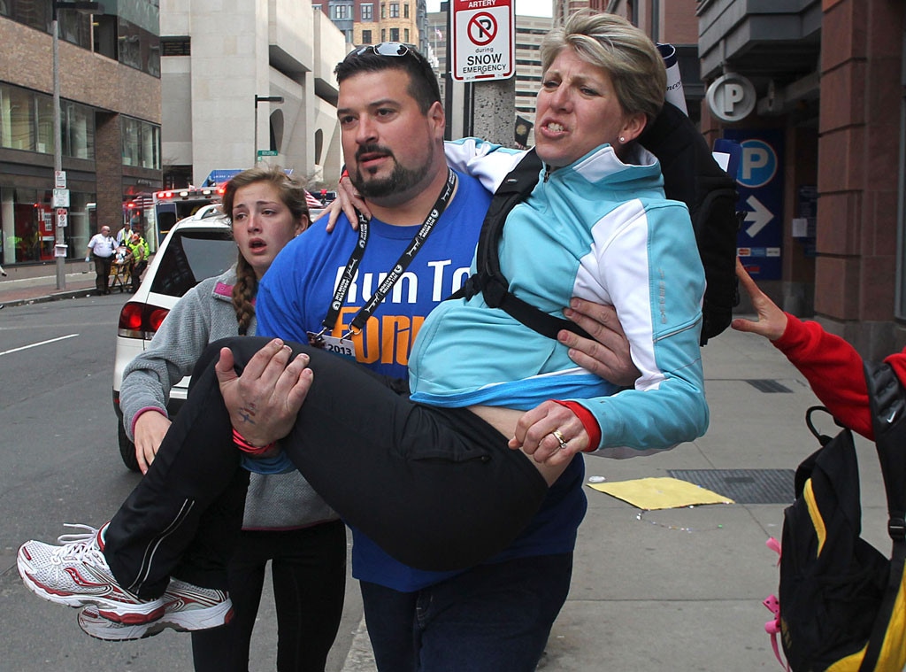 Joe Andruzzi, Boston Marathon Explosions