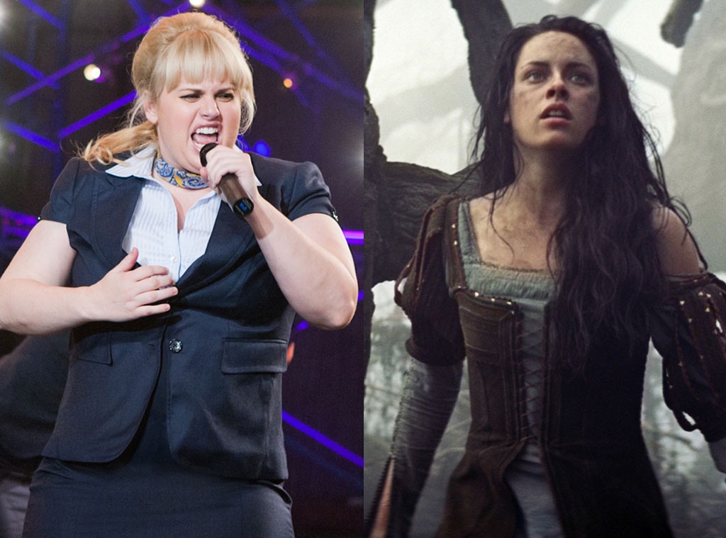 Kristen Stewart, Snow White and the Huntsman, Rebel Wilson, Pitch Perfect