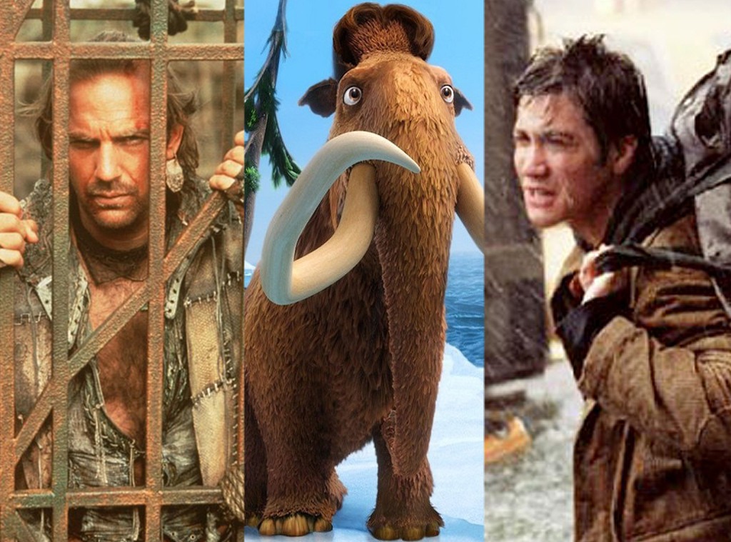 Waterworld, Kevin Costner, Ice Age: Continental Drift, The Day After Tomorrow, Jake Gyllenhaal