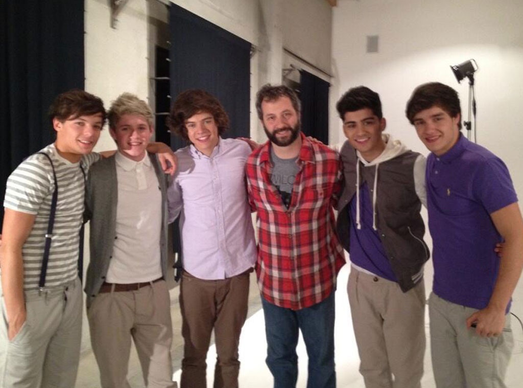 One Direction, Judd Apatow, Twit Pic