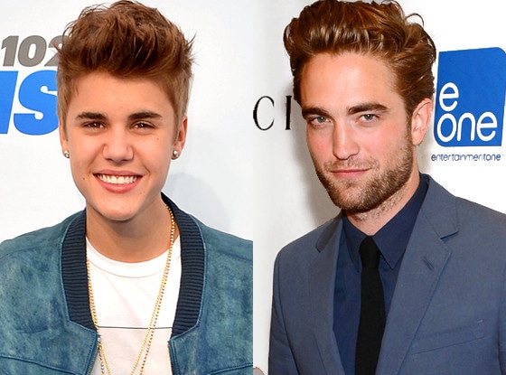 Justin Bieber, Robert Pattinson