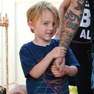 Pete Wentz's Mini-Me: Son Bronx Gets a Haircut! - E! Online