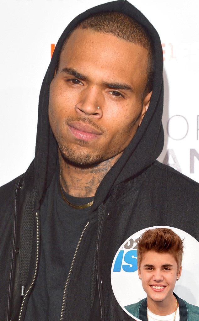 Chris Brown, Justin Bieber