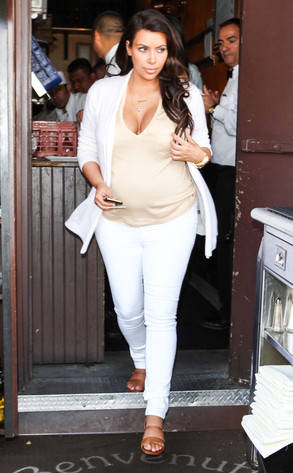 Milk or Cream? from Kim Kardashian's Pregnancy Style | E! News