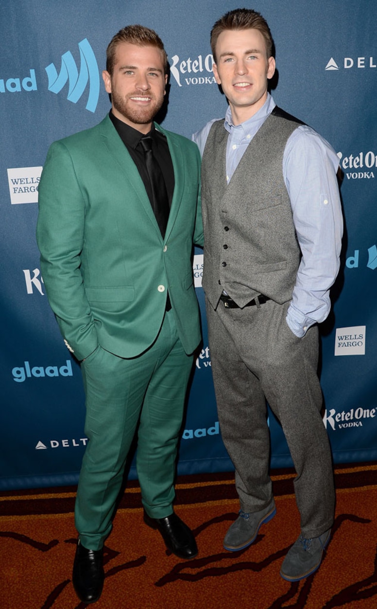 Chris Evans, Scott Evans, GLAAD Media Awards