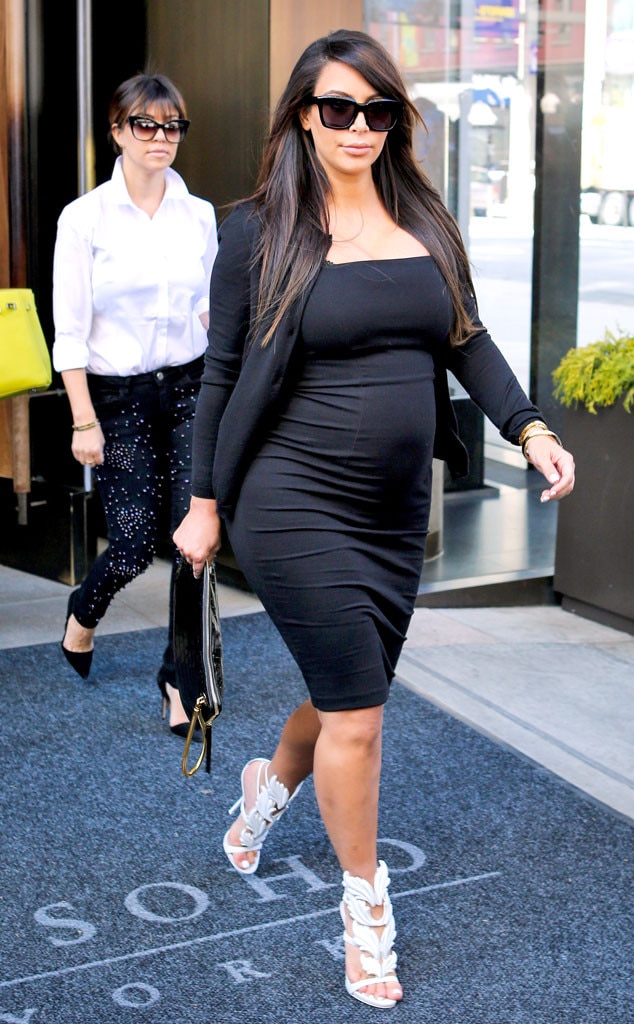 Strut Your Stuff From Kim Kardashian S Pregnancy Style E News