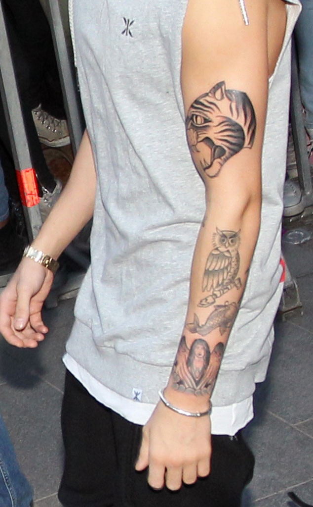 Justin Bieber's Tattoo Timeline - Part 2
