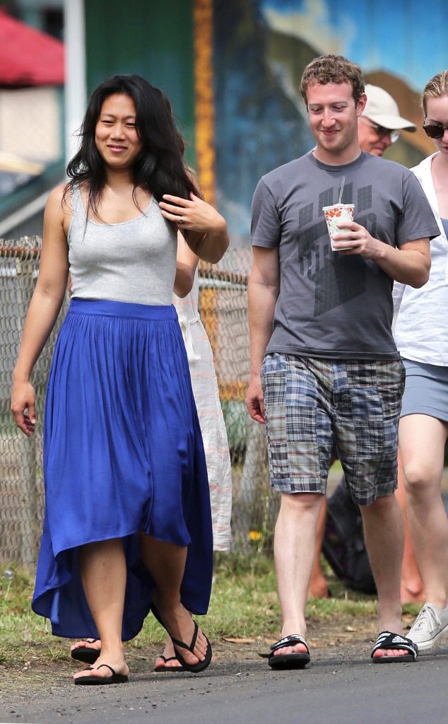 Mark Zuckerberg & Wife On Low-Key Hawaiian Vacay