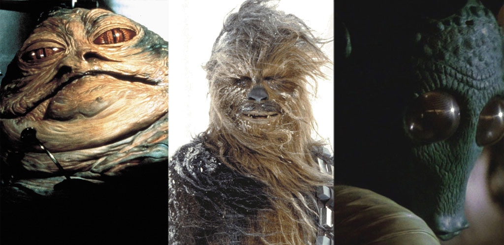 Chewbacca, Jabba the Hutt, Greedo, Star Wars, Best Aliens