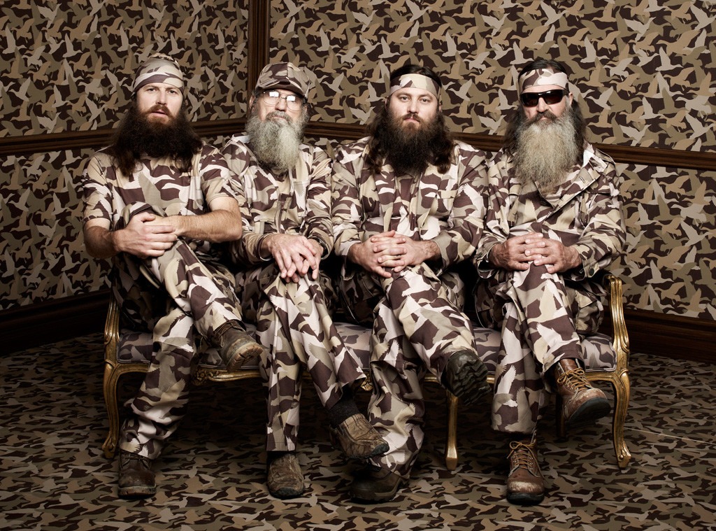 Jase Robertson, Si Robertson, Willie Robertson, Phil Robertson, Duck Dynasty 