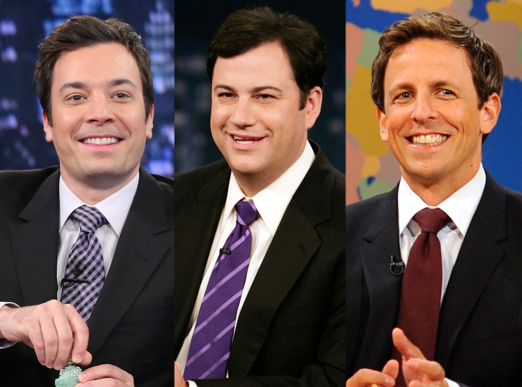 Jimmy Fallon, Jimmy Kimmel, Seth Meyers