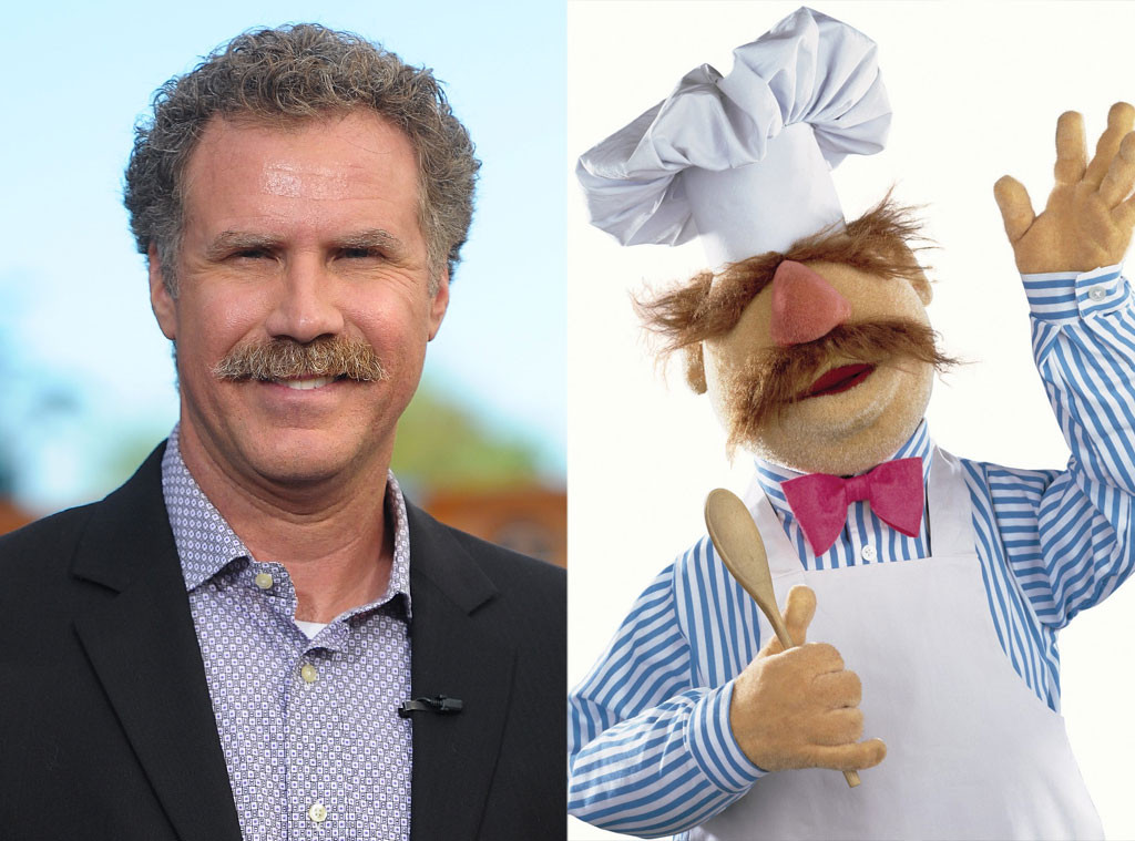 Will Ferrell & The Swedish Chef from Celebrities Who Look Like Famous Chefs E! News