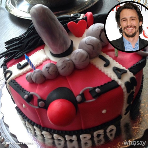 James Franco's Sex-Toy B-Day CakeSee the Pic! James Franco's Sex-Toy B-Day CakeSee the Pic!