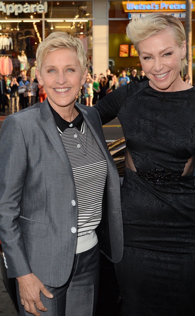 Ellen DeGeneres & Portia De Rossi From Celebrity Couples We Admire | E ...