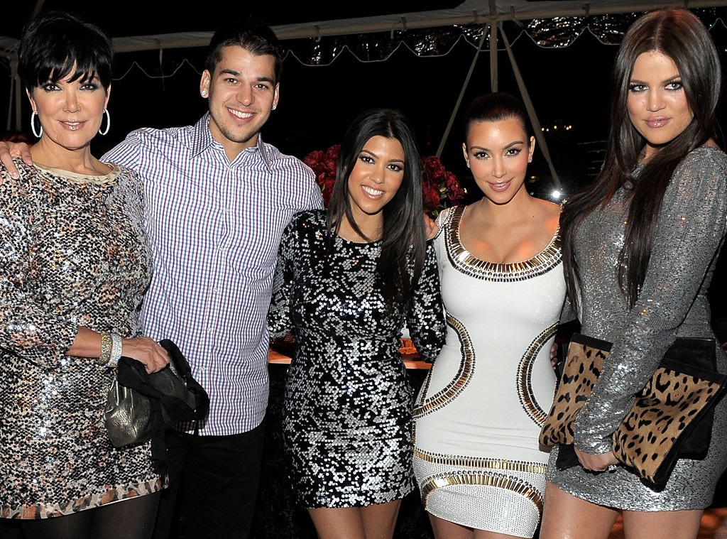 Kris Jenner, Robert Kardashian, Kourtney Kardashian, Kim Kardashian, Khloe Kardashian