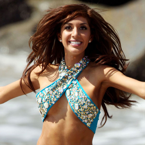 Teen Mom S Farrah Abraham Models Bikini E Online