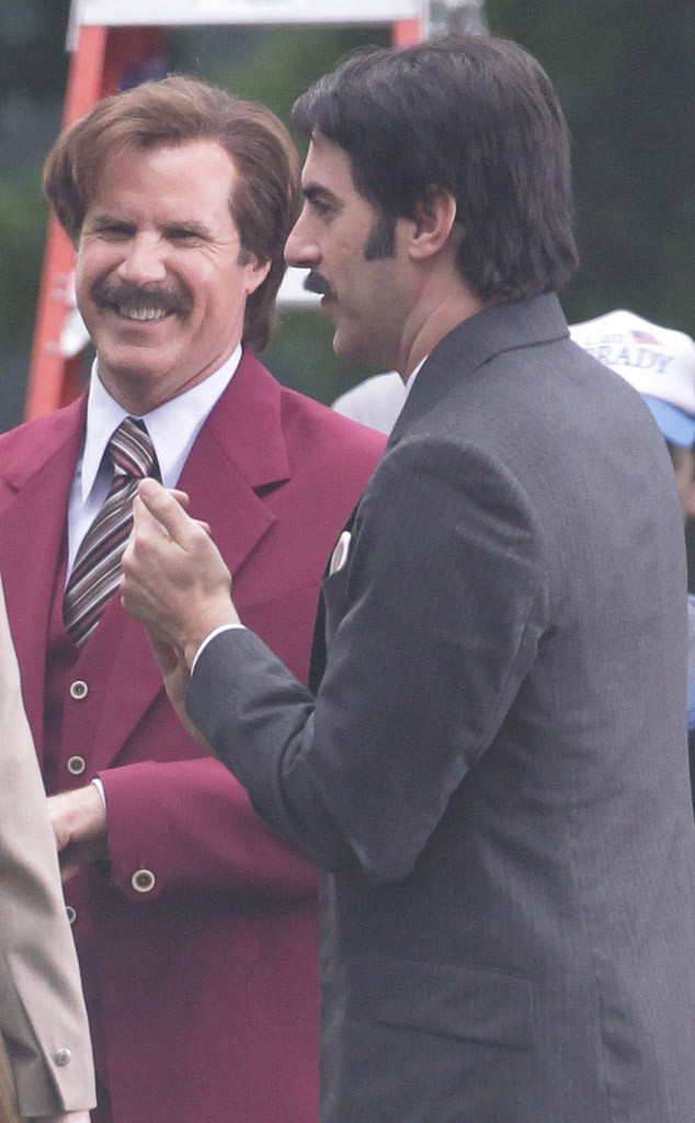 James Marsden, Anchorman 2 set