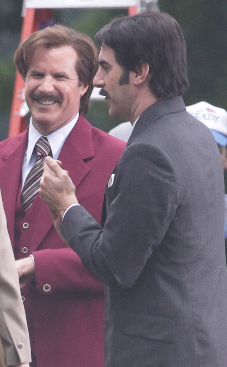 James Marsden, Anchorman 2 set