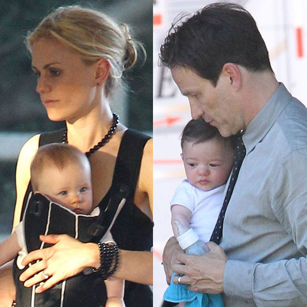 Anna Paquin and Stephen Moyer Step Out With Twins—See the Pic! E